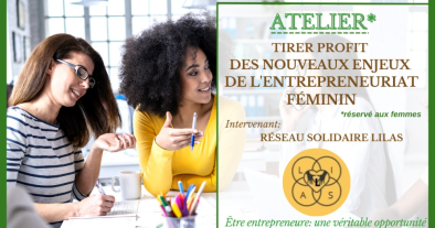 NOUVEAUX ENJEUX DE L'ENTREPRENEURIAT FEMININ