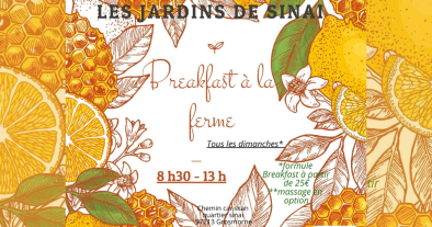 Breakfast à la ferme