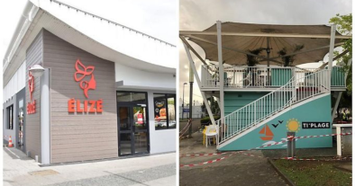 NEW à l'aéroport :  Bar de plage & Snack Elizé