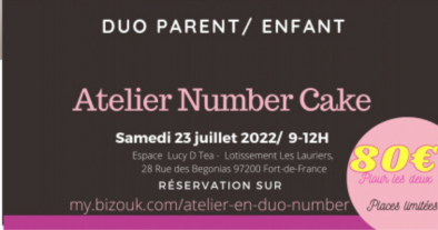 ATELIER EN DUO NUMBER CAKE