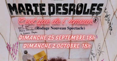 MARIE DESROLES DANS "C'EST QUE DE L'AMOUR"