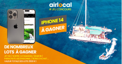 JEU CONCOURS AIRLOCAL :  REMPORTEZ UN IPHONE 14 !!!