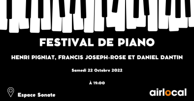 FESTIVAL DU PIANO