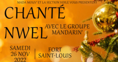 CHANTé NWEL AVEC LE GROUPE MANDARIN'  🎄