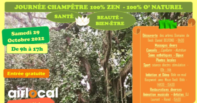 JOURNEE CHAMPÊTRE 100% ZEN 100% O'NATUREL