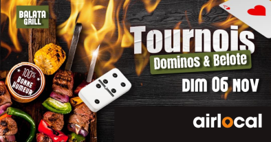 TOURNOI DOMINOS & BELOTE