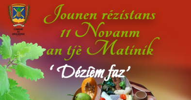 Jounen rézistans 11 Novanm an tjè Matinik