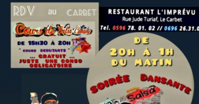 SALSA BEACH PARTY AU CARBET
