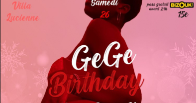 GEGE BIRTHDAY