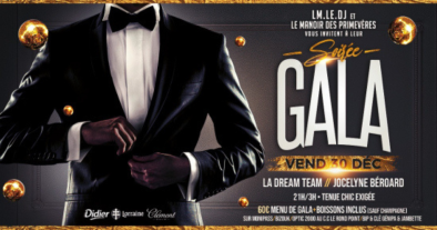 SOIRéE DE GALA LMLEDJ & MANOIR DES PRIMEVÈRES