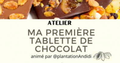 ATELIER MA PREMIèRE TABLETTE DE CHOCOLAT