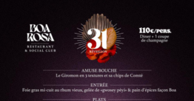 LE 31 RéVEILLON AU BOA ROSA