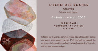 "L'ECHO DES ROCHES" par IZAE ETIFIER
