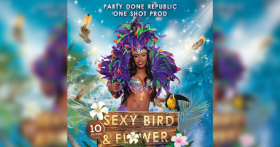 SEXY " BIRD AND FLOWER "