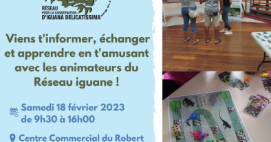 Caravane de sensibilisation sur les iguanes