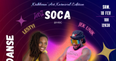 STAGE DE DANSE SOCA