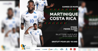 FOOTBALL : MARTINIQUE / COSTA RICA