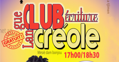 CLUB ECRITURE LANGUE CREOLE