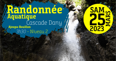 Randonnée aquatique CASCADE DANY