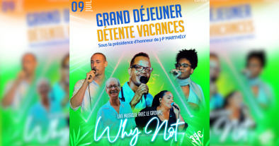 GRAND DÉJEUNER DÉTENTE VACANCES "WHY NOT"