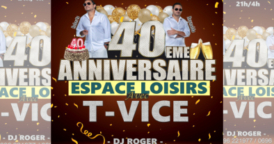 40 ANS ESPACE LOISIRS ZIPP'S AVEC T-VICE