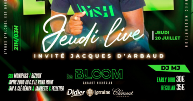 JACQUES D’ARBAUD LES JEUDIS LIVE