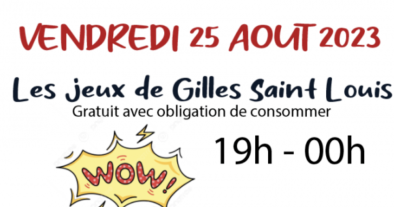 SOIRÉE JEUX AVEC GSL