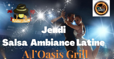 SOIRÉE LATINE À L’OASIS GRILL