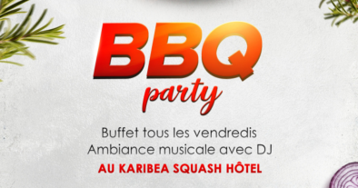 BBQ PARTY AU KARIBEA SQUASH HÔTEL