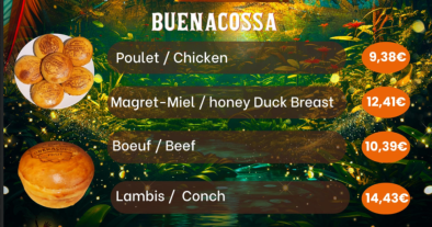 À la carte : BUENACOSSA by DKF