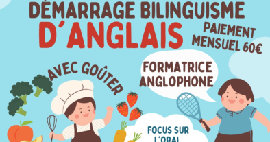 Atelier enfant d'initiation à l'anglais dès la rentrée